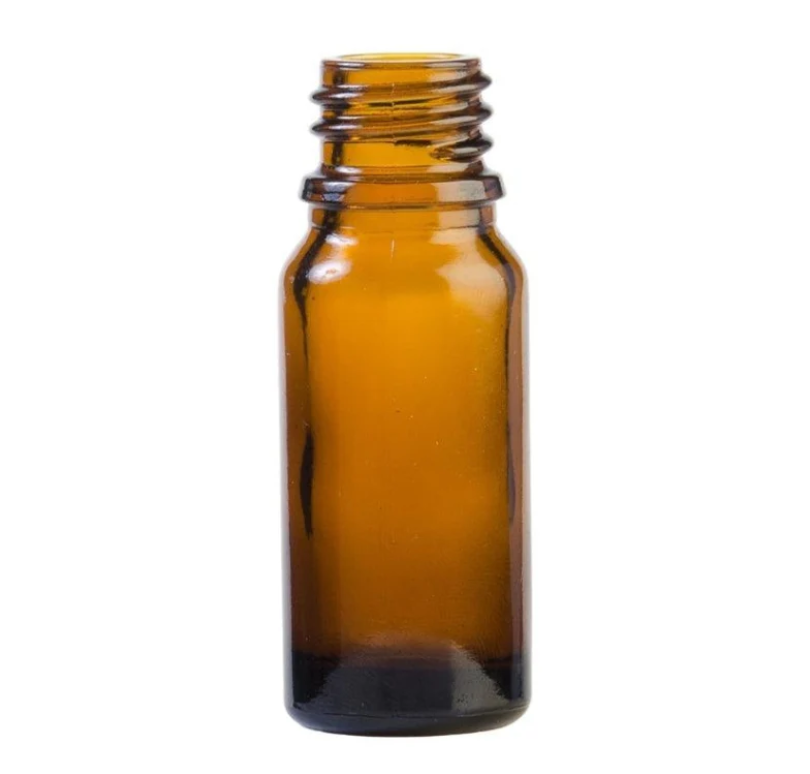 10ml Amber Glass Bottle (18mm neck)