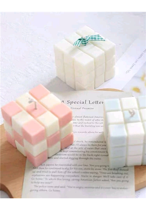 Cube Candle Mould