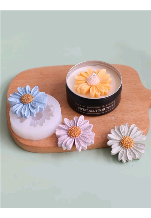 Daisy Flower Wax Melt Mould