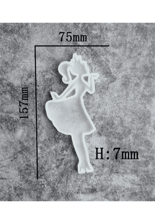 Blow Kiss Girl Mould