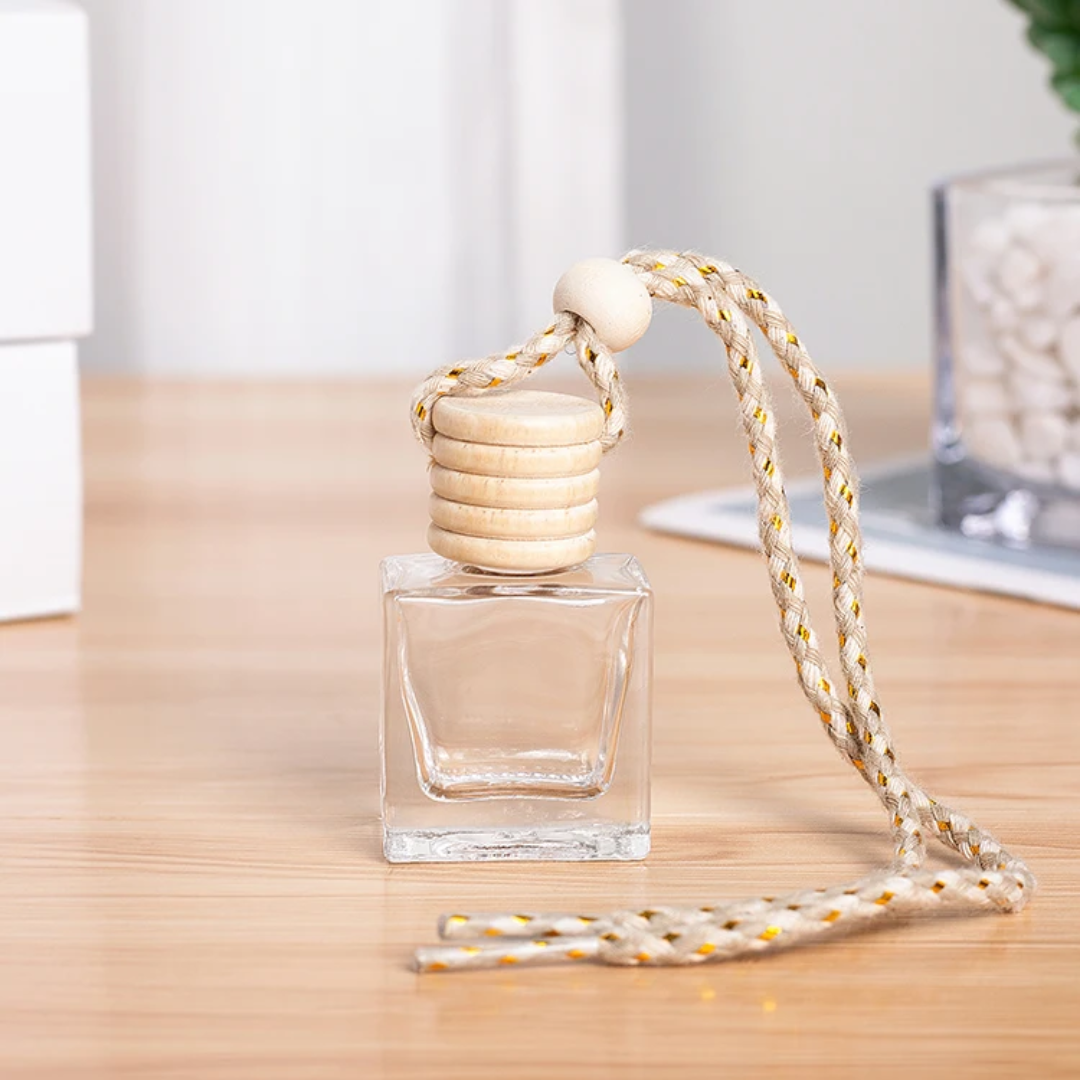 8ml Square Car Diffuser Bottle with Stopper