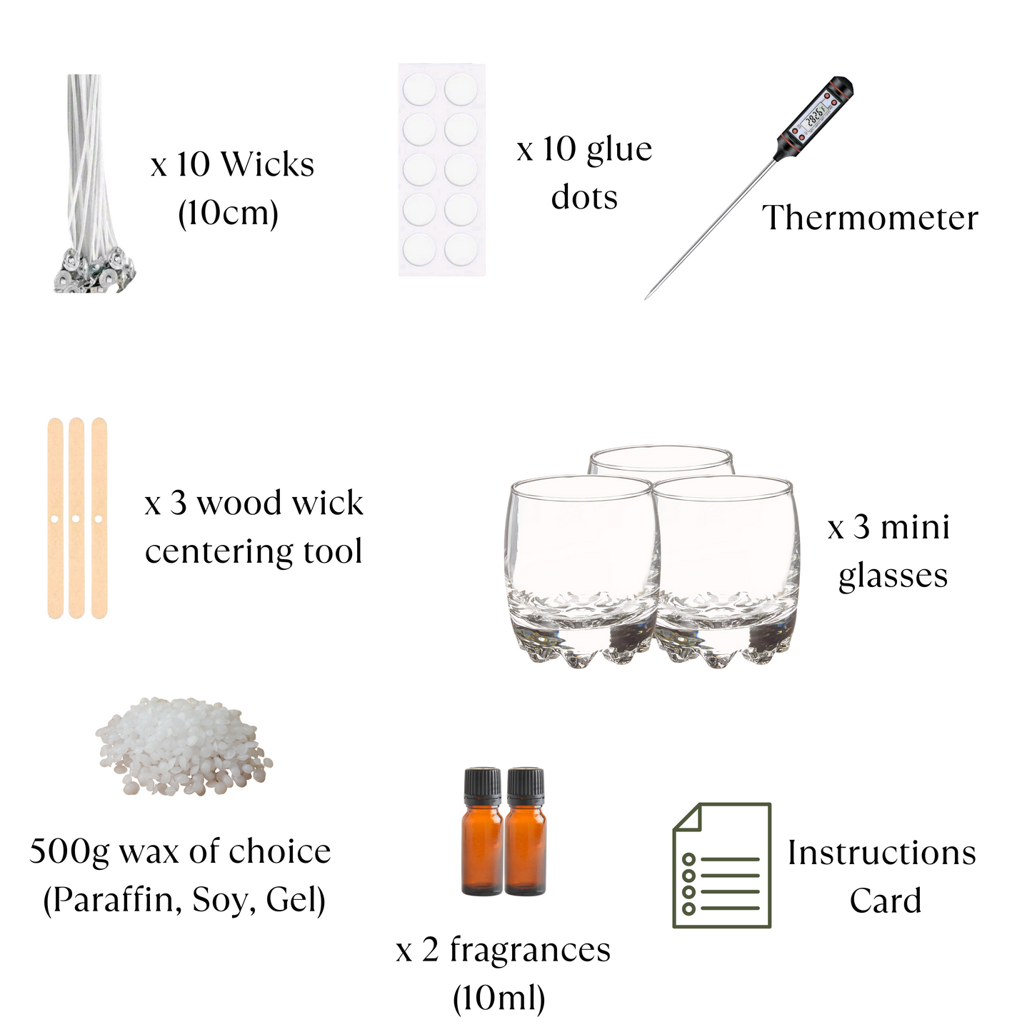 Beginner Candle Kit No.1 – Classic Starter Set