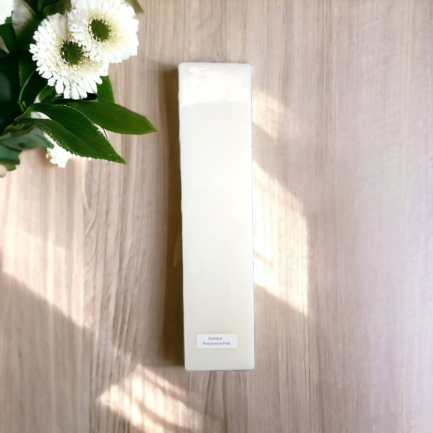 White Glycerine Melt and Pour Soap Base 1kg