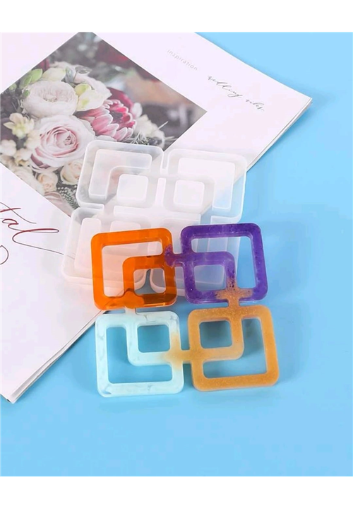 Square Design Coaster Mould