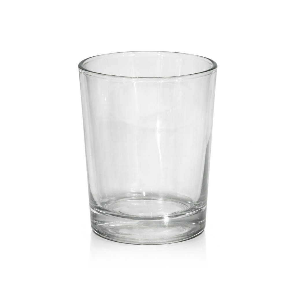 125ml Cylinder Shape Glass Candle Vessel