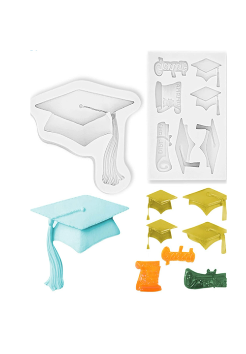 2pcs Graduation Theme Mould