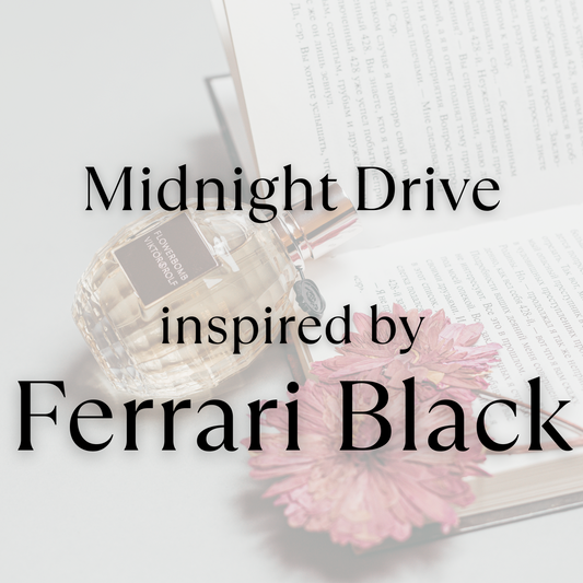 Midnight Drive inspired by Ferrari Black