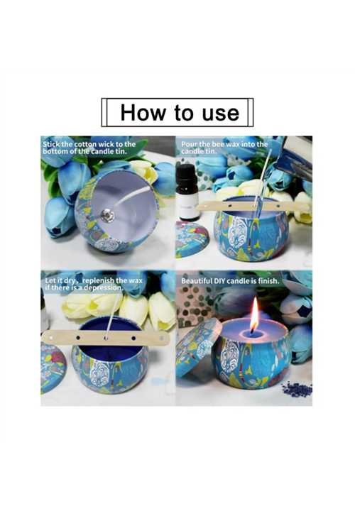 Pre-Cut Waxed Candle Wicks 10cm