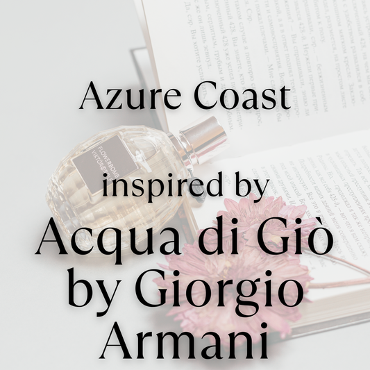 Azure Coast inspired by Acqua di Giò by Giorgio Armani