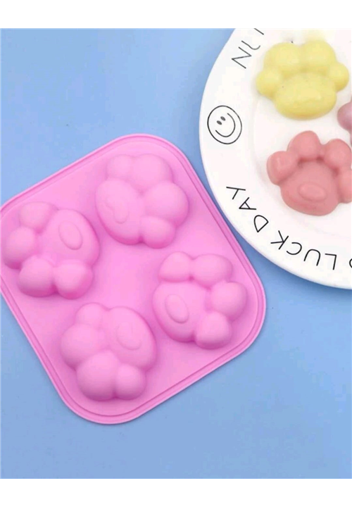 4 Cavity Paw Mould