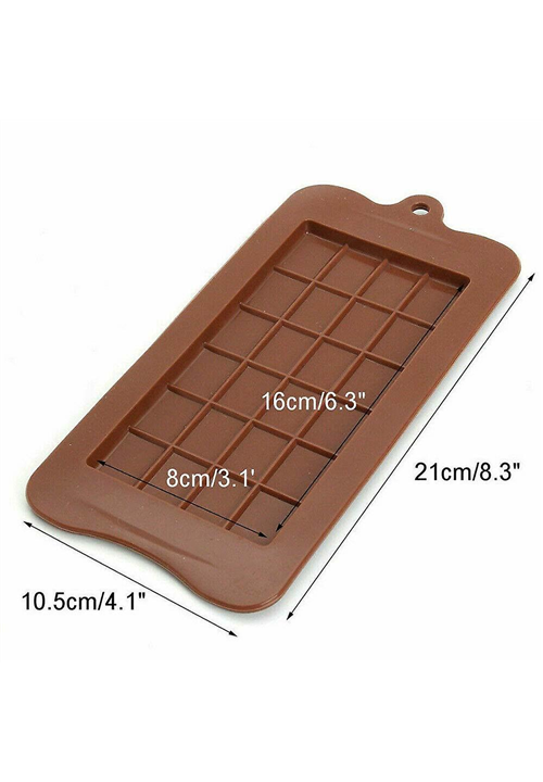 Large Plain Chocolate Slab Shape Mould
