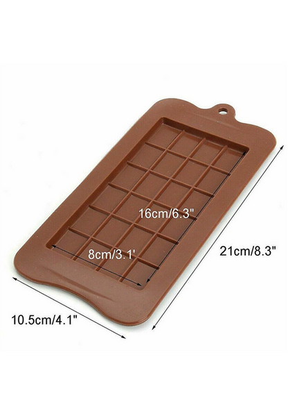 Large Plain Chocolate Slab Shape Mould