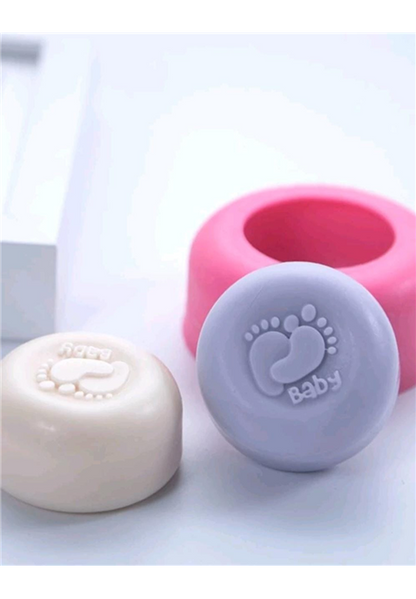 Baby Feet Design Soap Mould