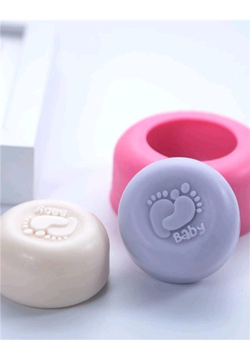 Baby Feet Design Soap Mould