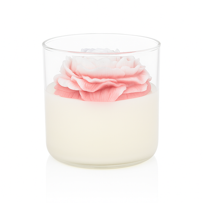 550ml Cylinder Shape Glass Candle Vessel