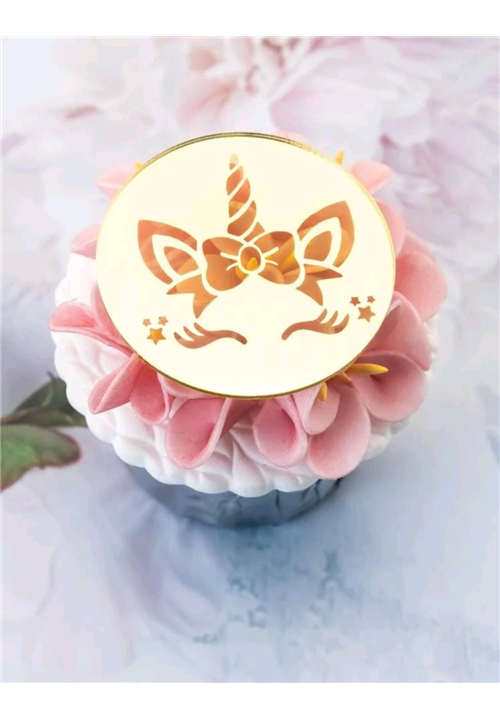 Unicorn Design Cake Discs