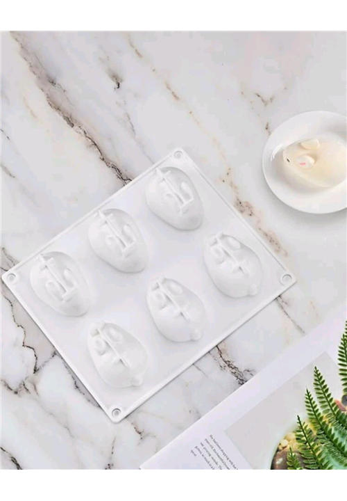 6 Cavity Bunny Rabbit Mould