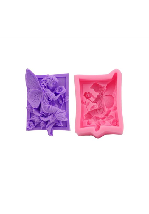 Fairy Design Rectangle Soap Mould
