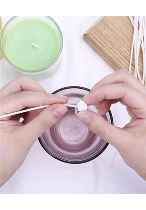 Pre-Cut Waxed Candle Wicks 10cm