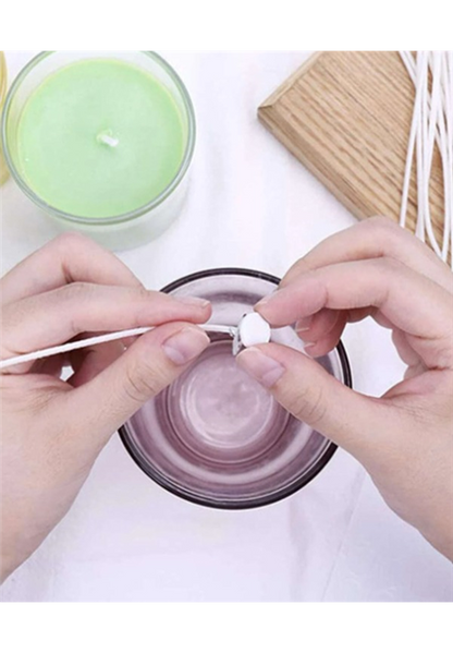 Pre-Cut Waxed Candle Wicks 10cm