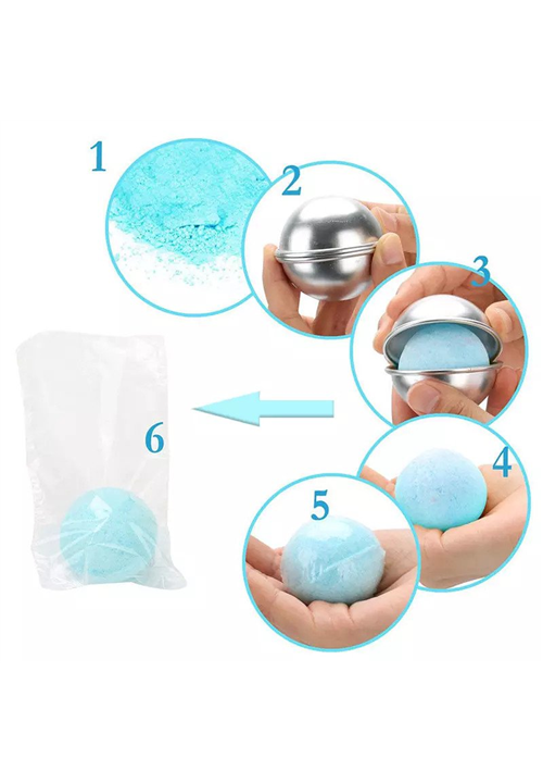 Aluminium Bath Bomb Moulds