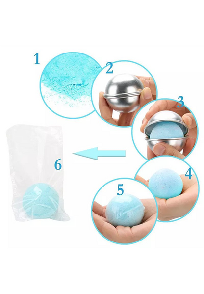 Aluminium Bath Bomb Moulds