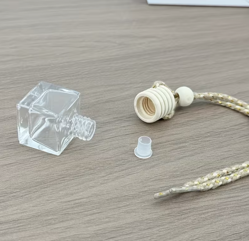 8ml Cube Car Diffuser Bottle with Stopper