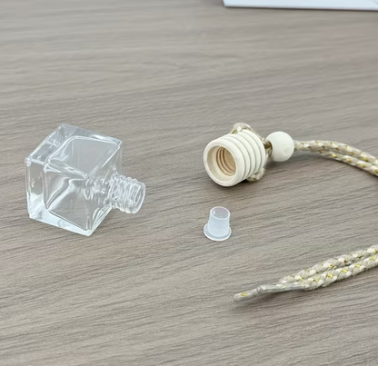 8ml Cube Car Diffuser Bottle with Stopper