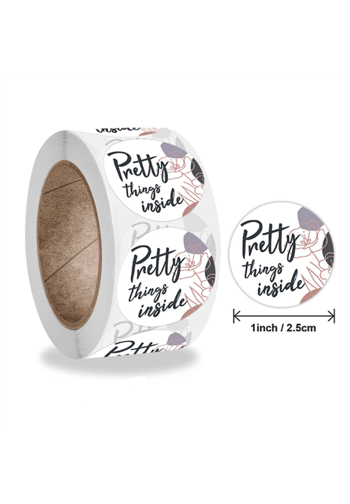 "Pretty Things Inside" Mini Sticker 2.5cm