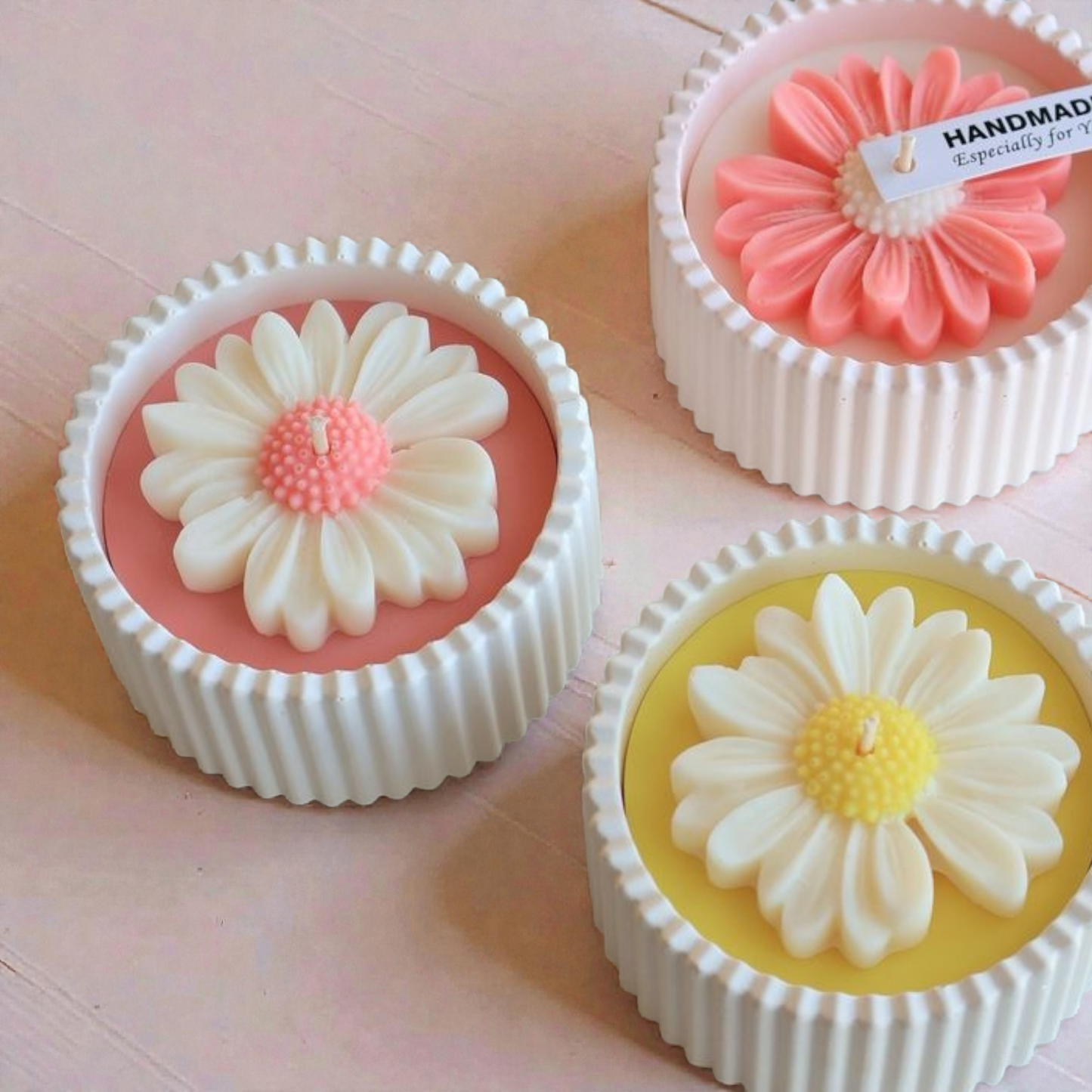 Daisy Flower Wax Melt Mould