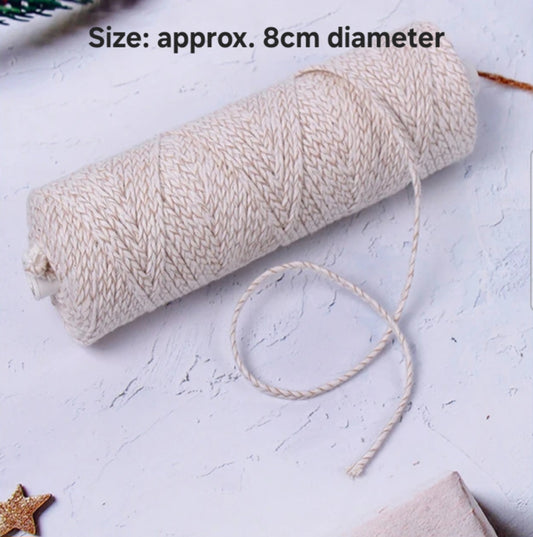 Size 45 Eco Wick | For 8cm Diameter Candles (Soy, Paraffin, Gel Wax)
