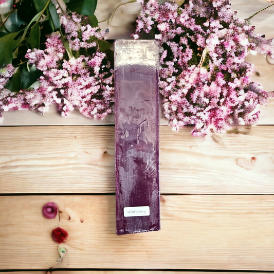 Wild Cherry Glycerine Melt and Pour Soap Base 1kg