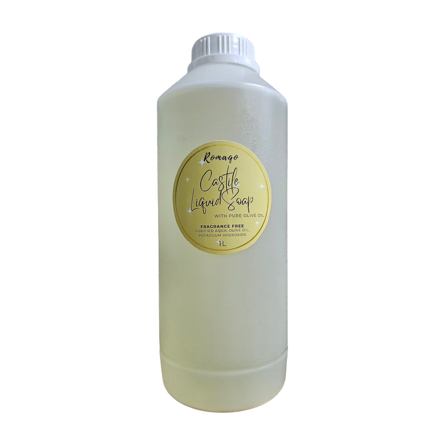 Castile Liquid Soap (with Olive Oil)