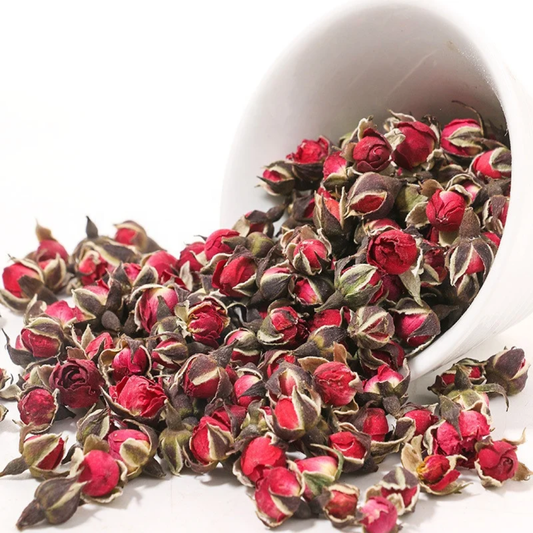 Dried Rose Buds - Red