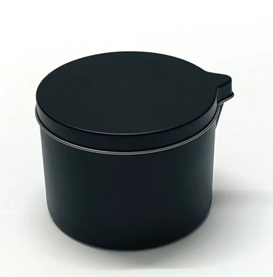 Black Massage Candle Tin (6oz / 177ml)