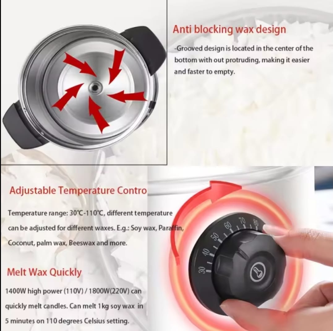 WaxFlow Electric Wax Melter