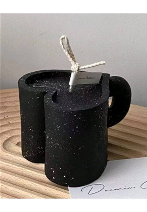 Heart Shaped Mug Candle Mould