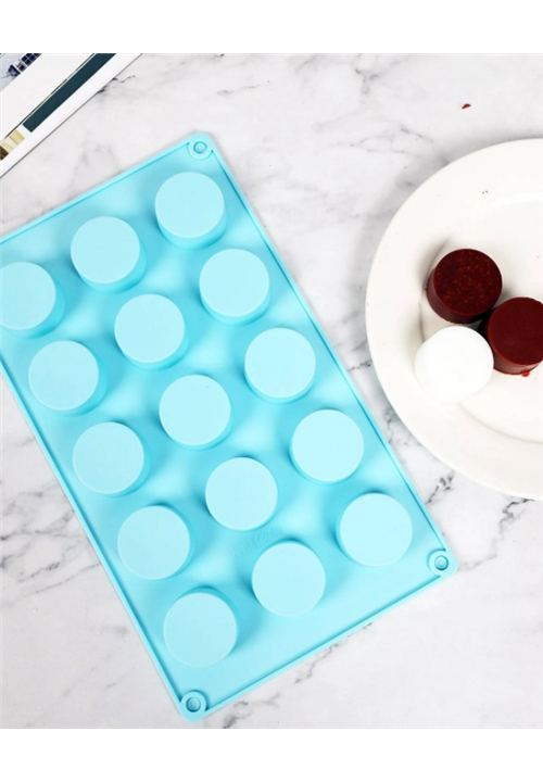 15 Cavity Round Mini Soap Mould
