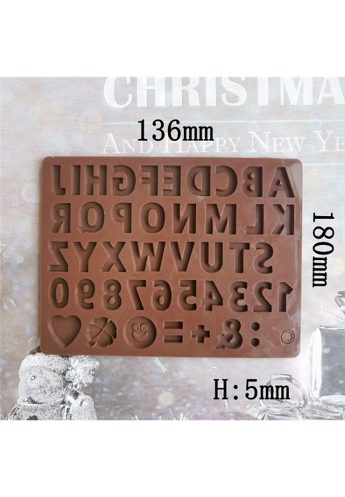 Alphabet & Number Mould