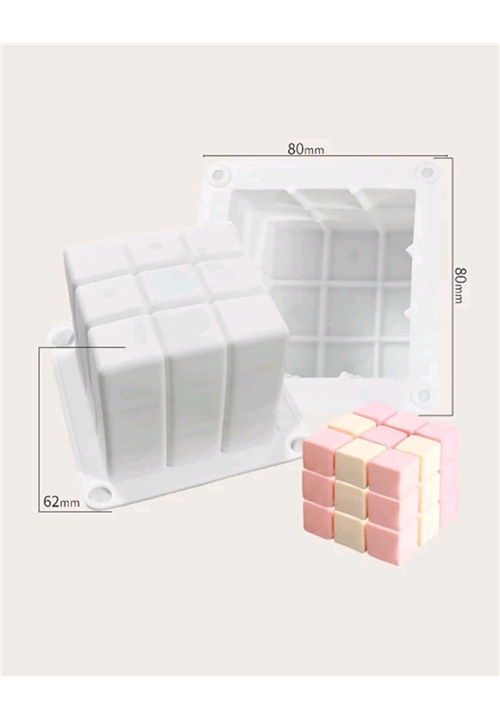 Cube Candle Mould