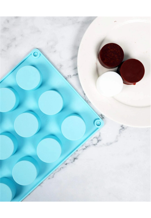 15 Cavity Round Mini Soap Mould