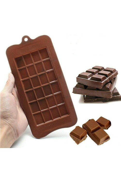 Large Plain Chocolate Slab Shape Mould