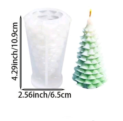 Christmas Tree Candle Moulds