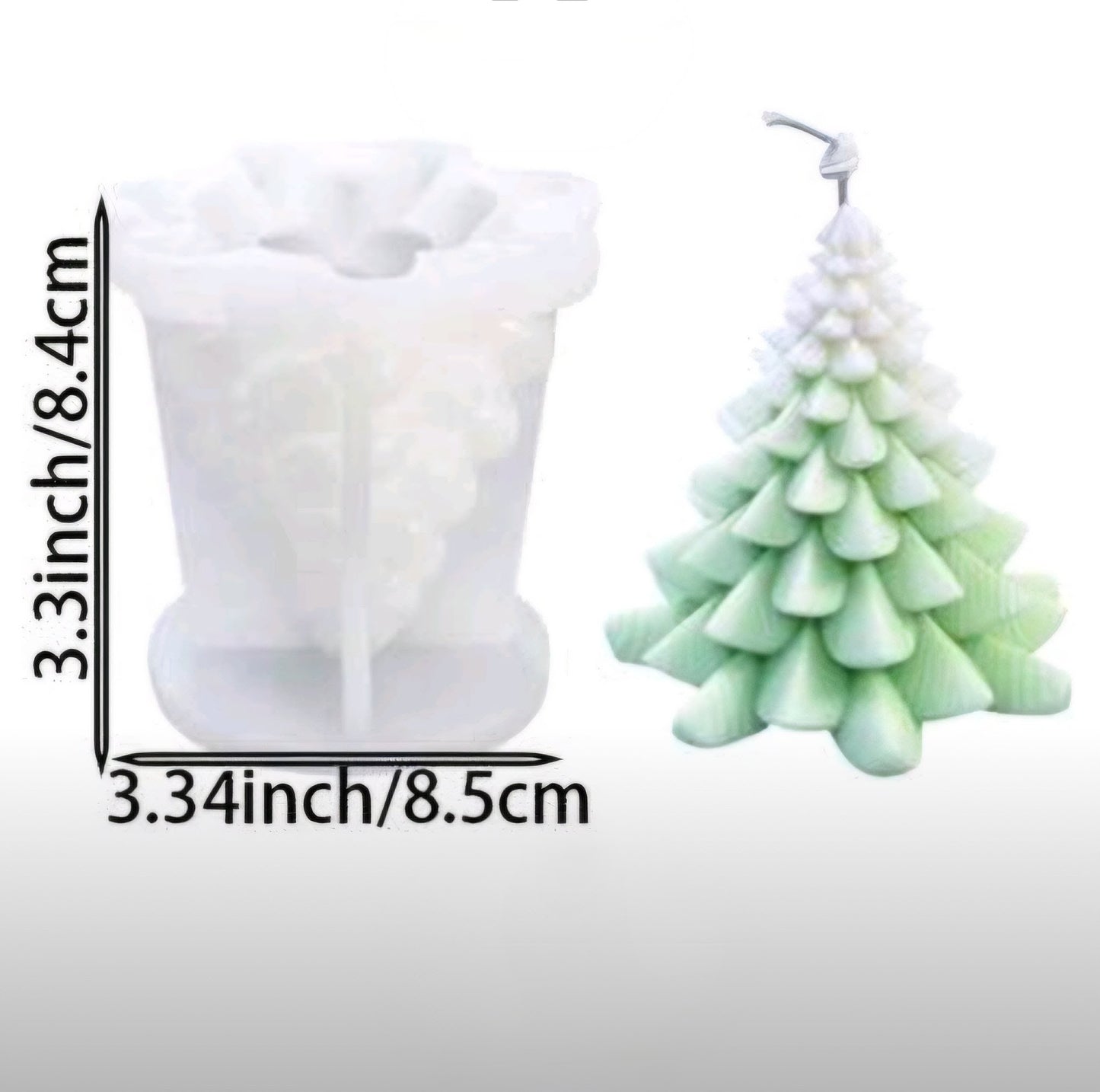 Christmas Tree Candle Moulds