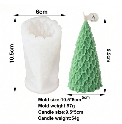 Christmas Tree Candle Moulds