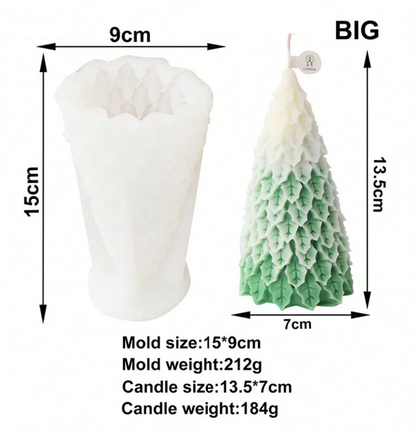 Christmas Tree Candle Moulds