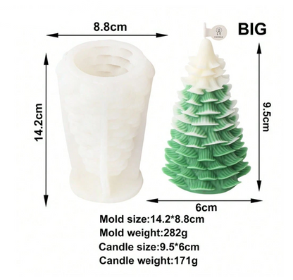 Christmas Tree Candle Moulds