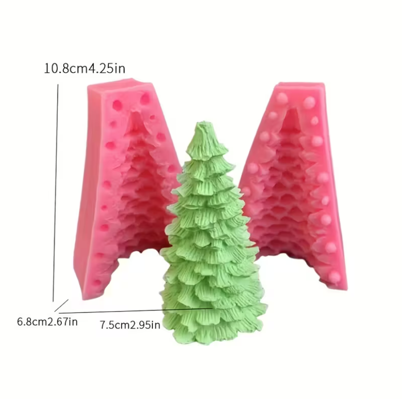 Christmas Tree Candle Moulds