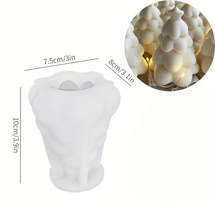 Christmas Tree Candle Moulds