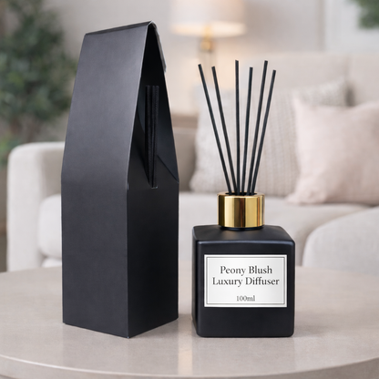 Black Reed Diffuser Box – 100ml
